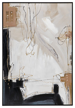 Additions Framed Canvas - Black Frame