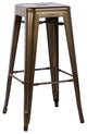 Acme Kiara Bar Stool Set of 2 Bronze 30- Seat Height