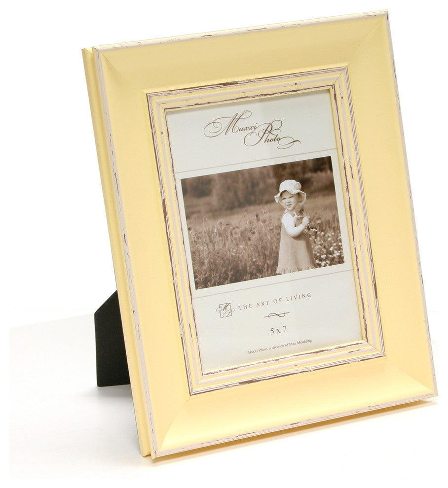 Verona Pastel Yellow Frame, 8"x10"