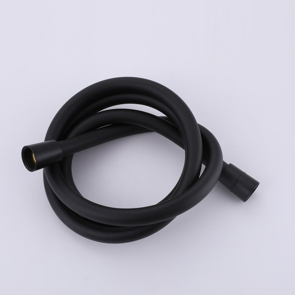 Unique Shower System With Handheld Shower, Matte Black