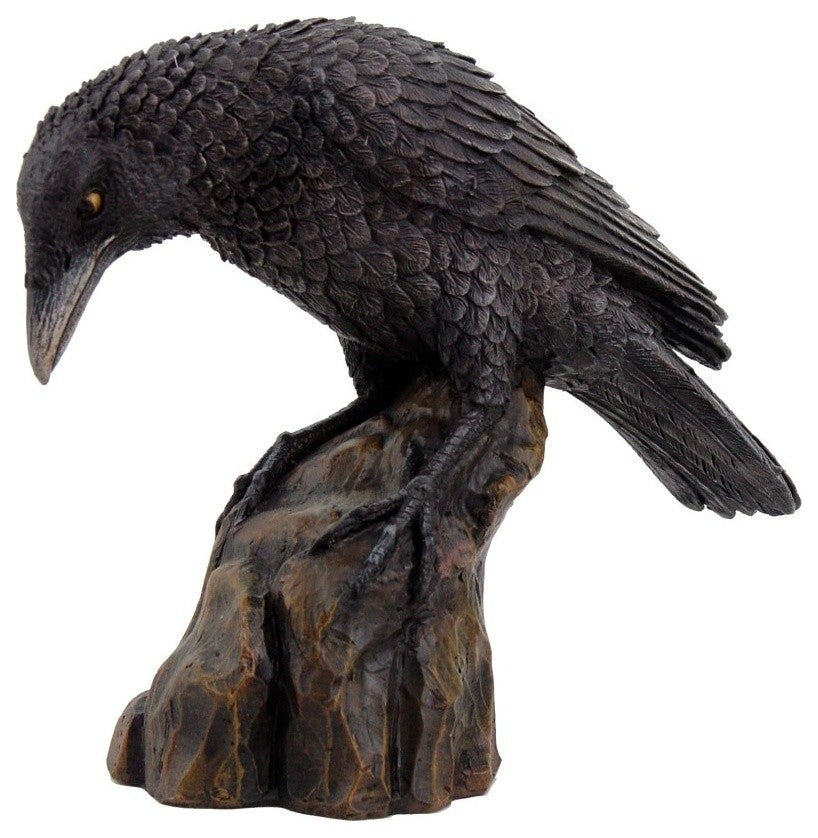 Raven Figurine, A