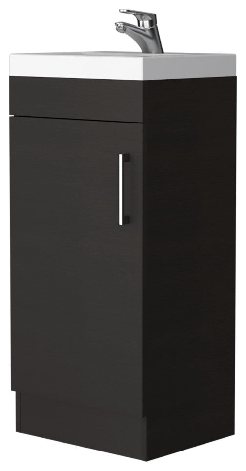 Toledo Bathroom Vanity, Black