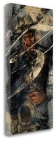 "Jazz Panel 4" By Eric Yang, Giclee Print on Gallery Wrap Canvas, Ready to Hang