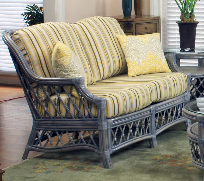 Nadine Loveseat, Dening Greige Natural