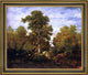 Theodore Rousseau The Pond Framed Premium Canvas Print, 20"x25"