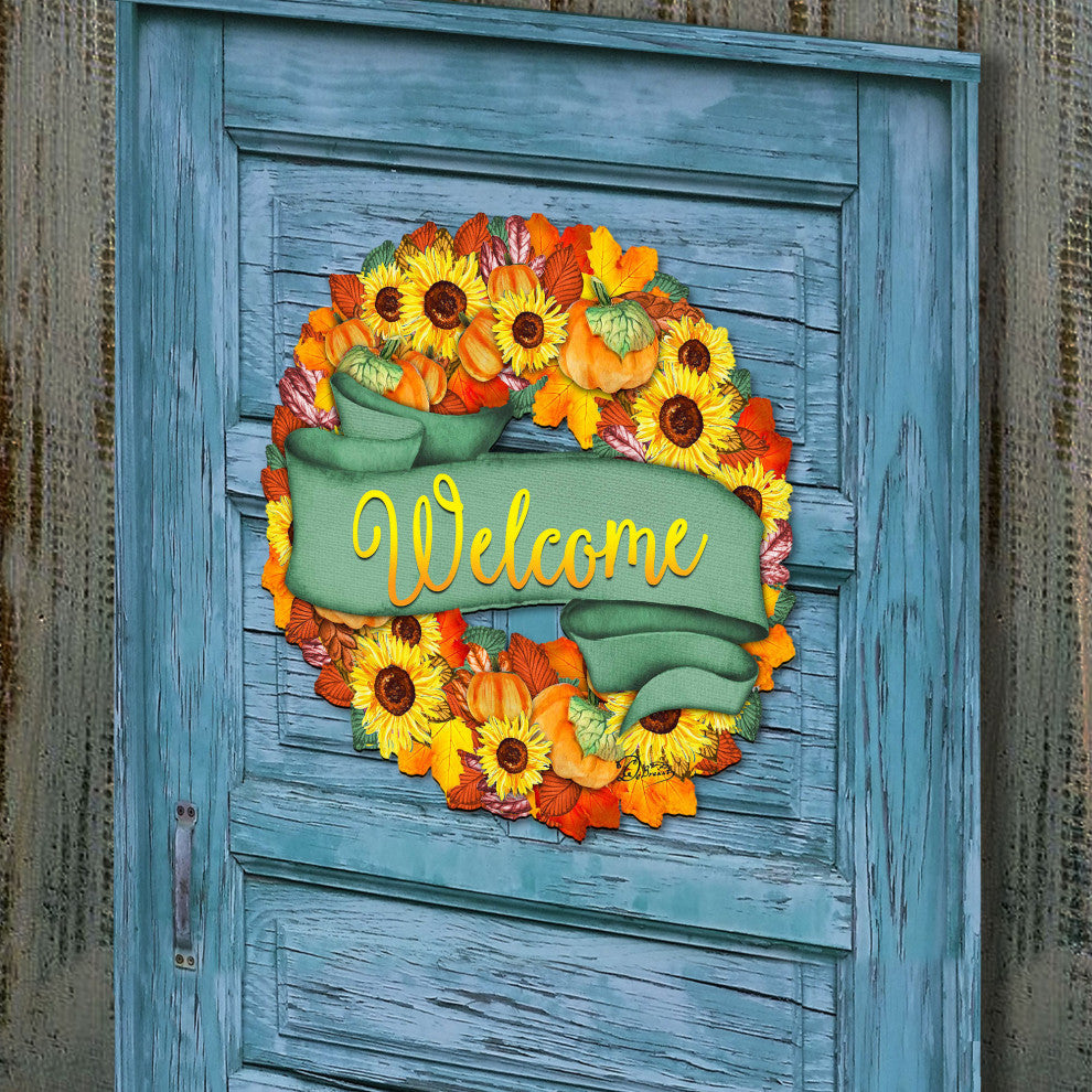 Flower Fall Wreath