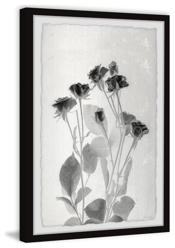 "Earth Blooms in Flower" Framed Painting Print, 30x45