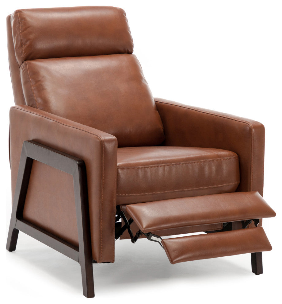 Maxton Push Back Recliner, Caramel