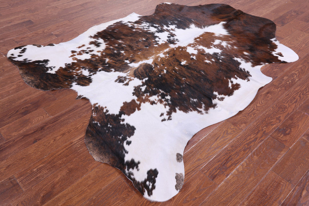 Organic Natural Hair-On Cowhide Area Rug 7' 4" X 6' 3" C1475