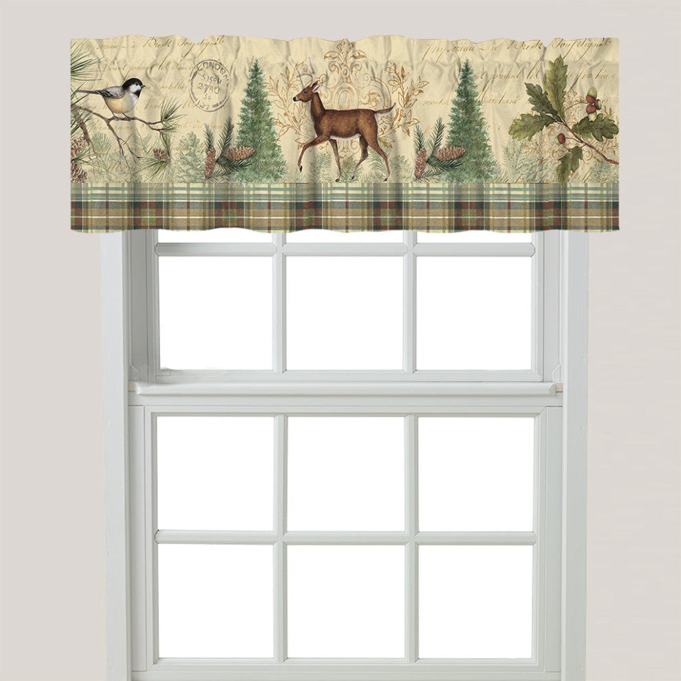 Woodland Forest Window Valance