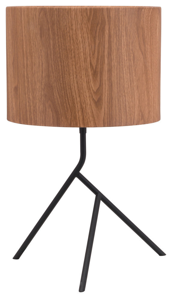 Sutton Table Lamp Brown & Black