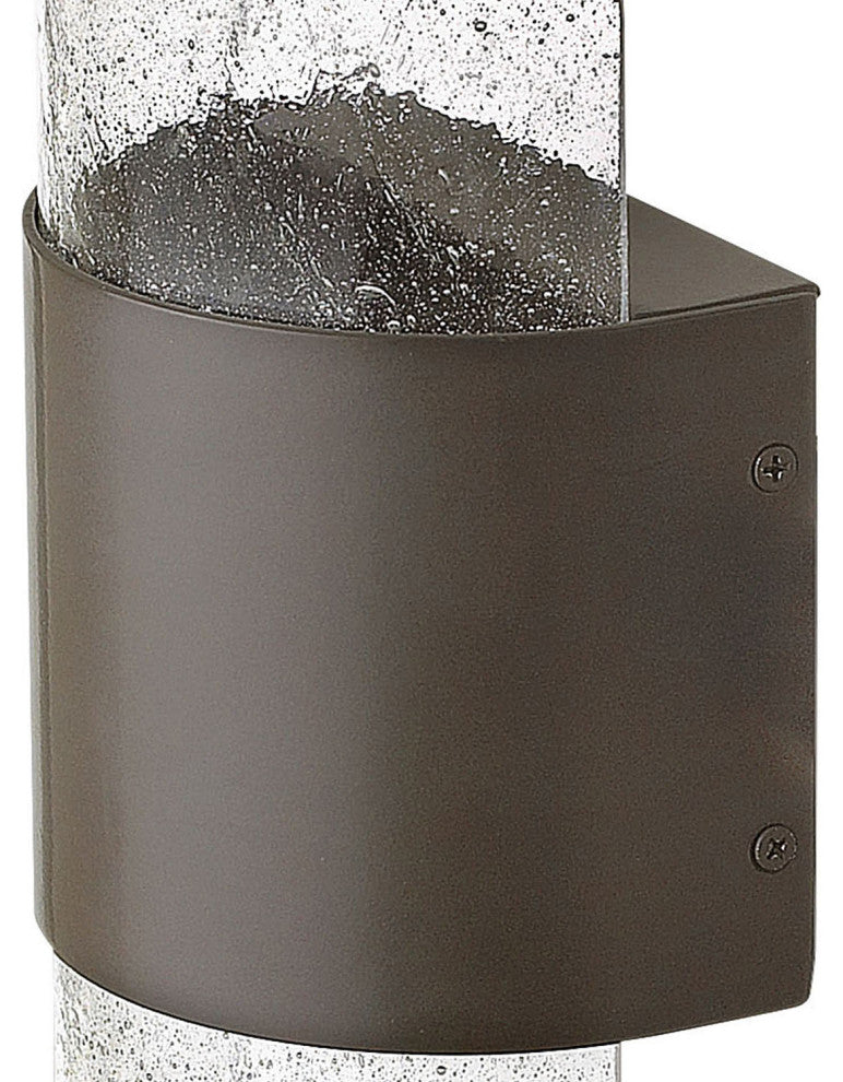 Hinkley Horizon Small Wall Mount Lantern, Buckeye Bronze