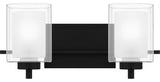 Quoizel KLT8902MBK 2-Light Bath, Kolt