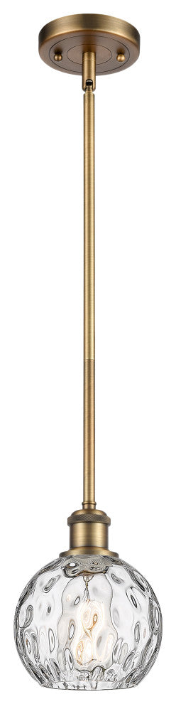 Innovations 516-1S-BB-G1215-6 1-Light Mini Pendant, Brushed Brass