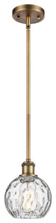 Innovations 516-1S-BB-G1215-6 1-Light Mini Pendant, Brushed Brass