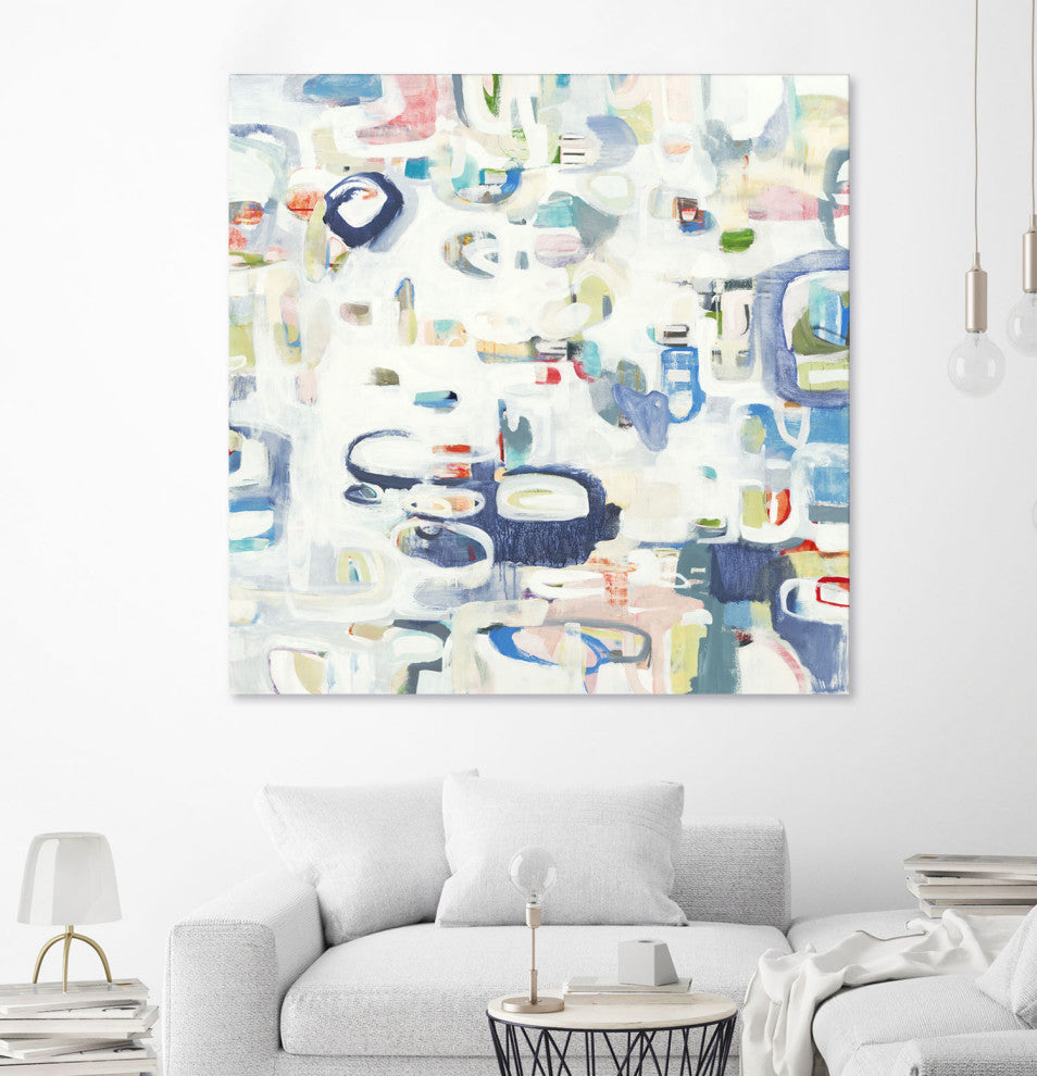 Retroactive - 72 x 72 by Lisa Ridgers