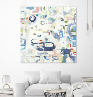 Retroactive - 72 x 72 by Lisa Ridgers