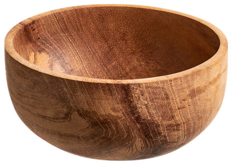 Chiku Teak Wood Serveware, Bowl 4" Dia