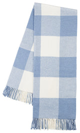 Buffalo Check Throw, Denim