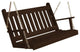 Pine Traditional English Swing, Walnut Stain, 5 Foot