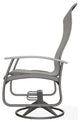 Belle Isle Sling Outdoor Swivel Rocker, Deacon/Warm Gray