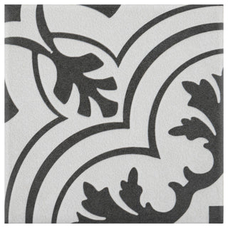 Twenties Mini Ceramic Floor and Wall Tile, White
