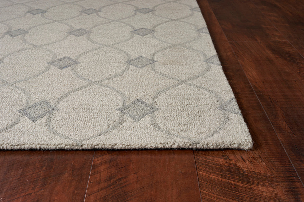 KAS Gramercy 1636 Natural Gibson Area Rug, 8'x10'