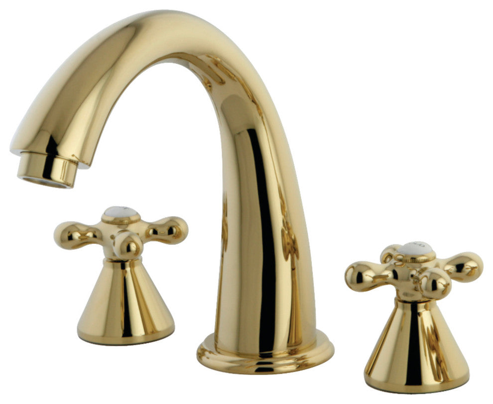 Kingston Brass Roman Tub Faucet, Polished Brass