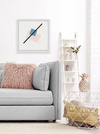 "A Clean Line" Framed Painting Print, 32"x32"