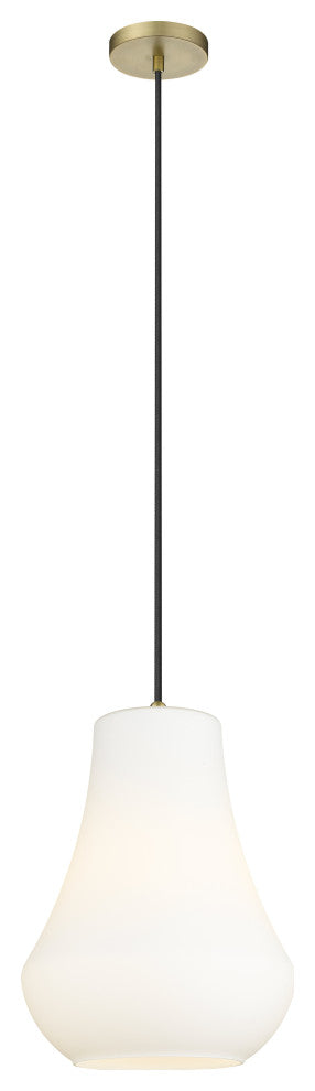 Innovations Lighting 491-1P-BB-G571-12 Fairfield 1 Light 11.75" Mini Pendant
