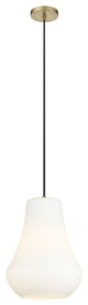 Innovations Lighting 491-1P-BB-G571-12 Fairfield 1 Light 11.75" Mini Pendant