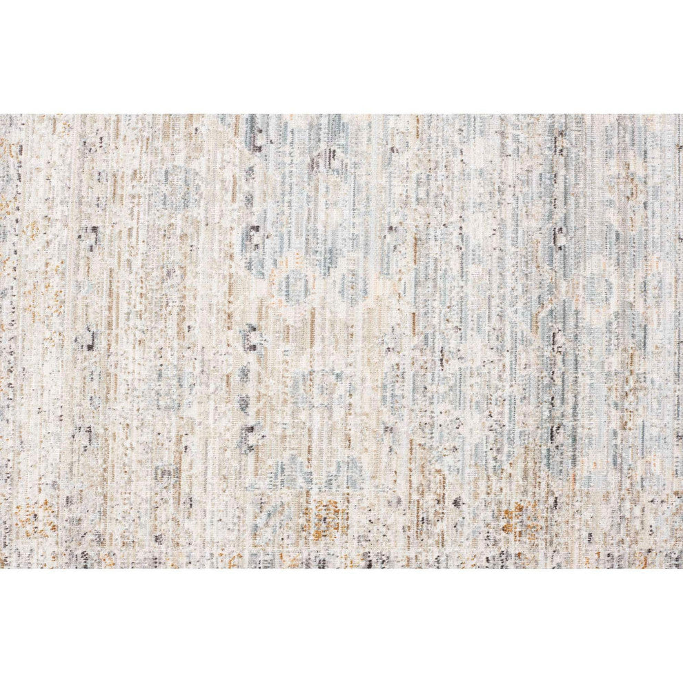 Ava Chobi Area Rug - Aqua, 3'3"x5'3"