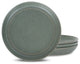 Stone Lain Elio Stoneware Salad Plate Set of 4, Green