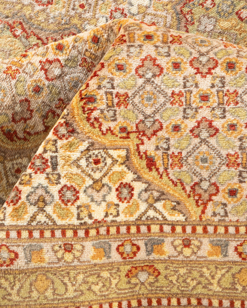 Mogul, One-of-a-Kind Hand-Knotted Area Rug Red, 8'2"x9'10"