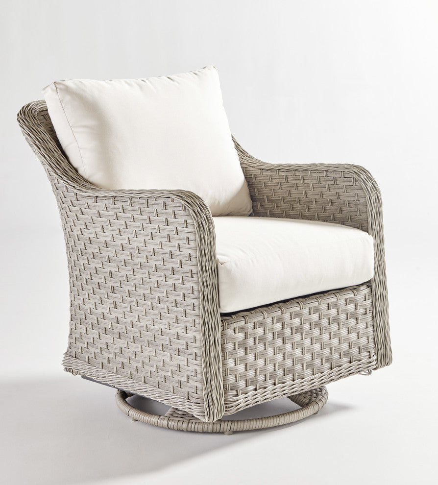 Mayfair Swivel Glider, Cornsilk