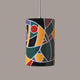 Picasso Pendant Black, Multicolor