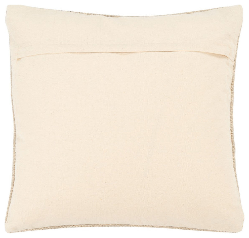 Safavieh Nikola Pillow Silver 18" X 18"