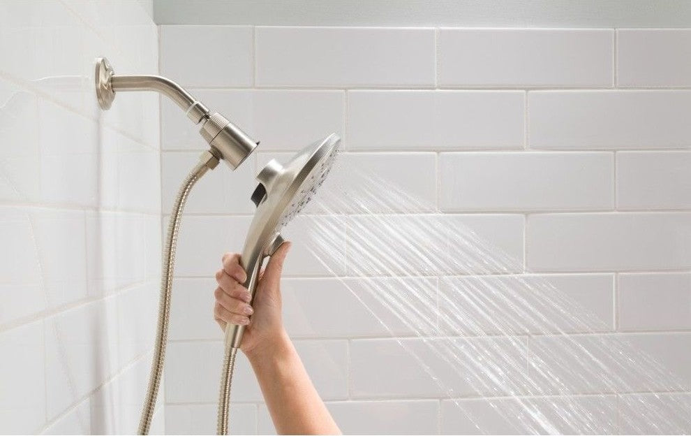 Moen 1.75 GPM Six-Function Handheld Shower, Brushed Nickel