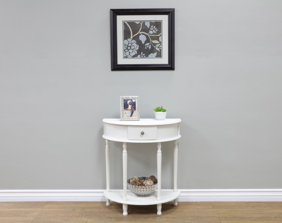Megahome Side Table, White