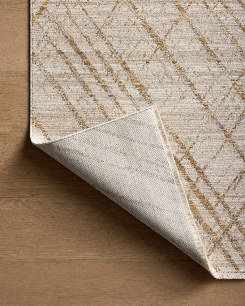 Loloi II Wade Beige / Gold 2''-6" x 10''-0" Runner