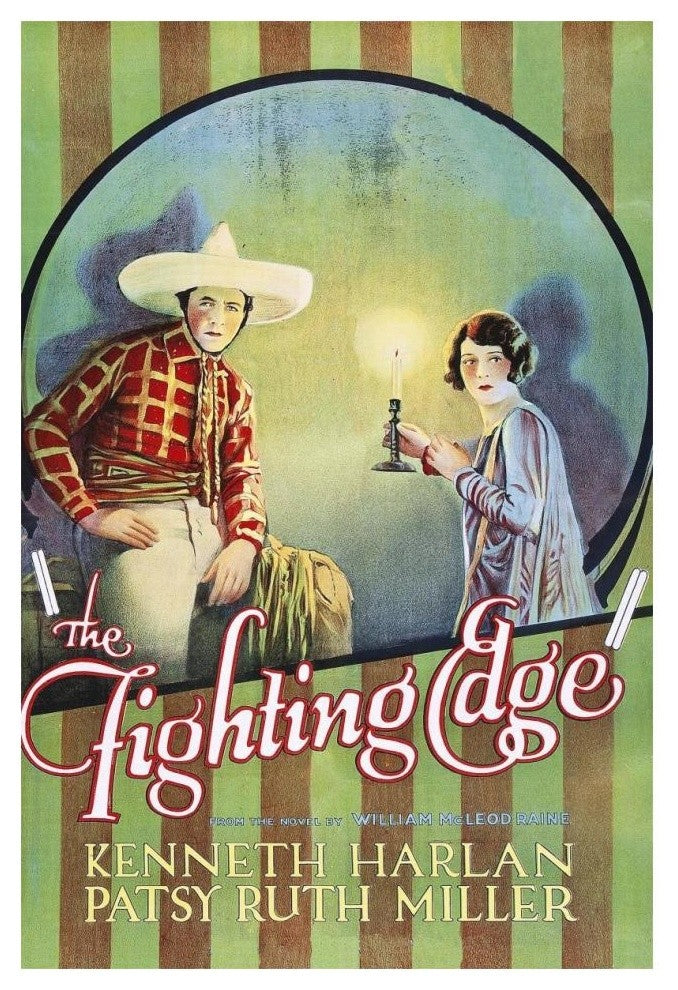 "Vintage Westerns: Fighting Edge" Digital Paper Print, 14"x20"