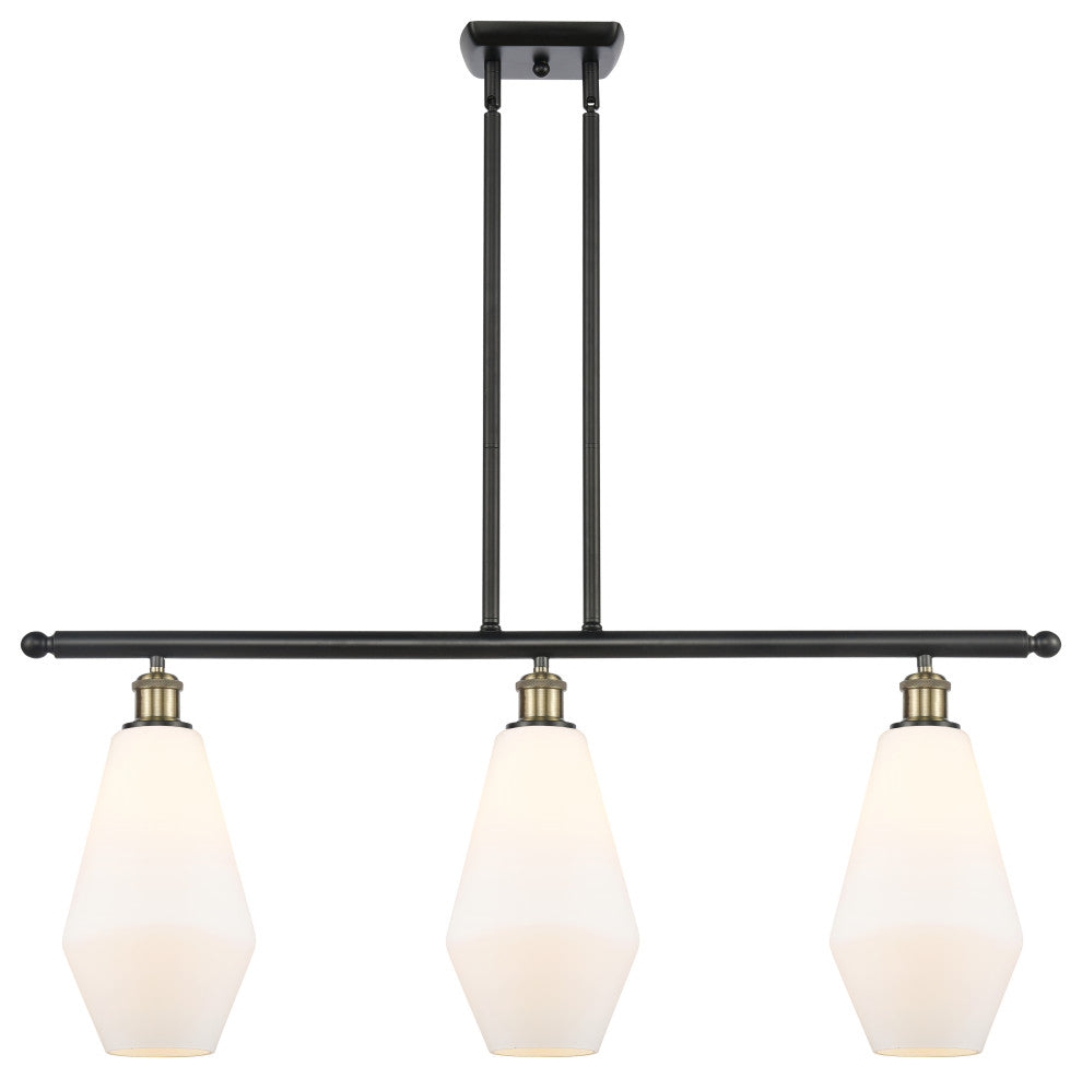 Innovations 516-3I-BAB-G651-7-LED 3-Light Island Light, Black Antique Brass