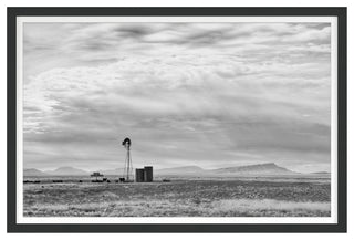 The Windmill Fine Art Print, Black, 30"x45"