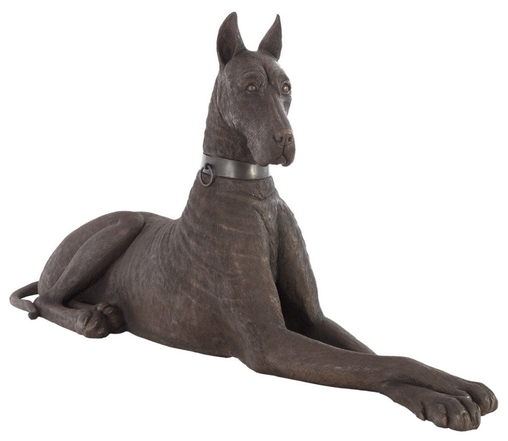 Great Dane, Bronze, Left