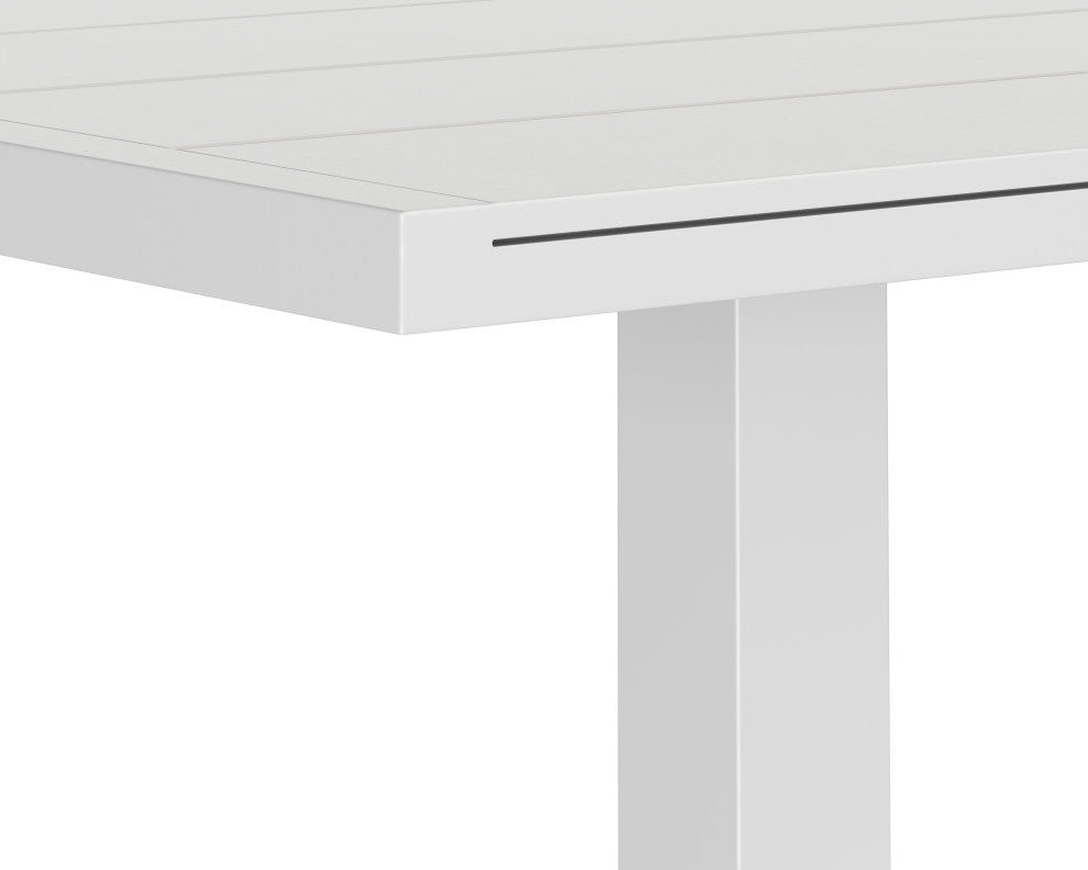 Merano Bar Table, White