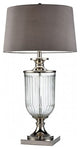 IRA Contemporary Glass Table Lamp, Translucent