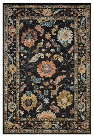 Padma PMA-01 Black/Multi 5'x7'6" Area Rug
