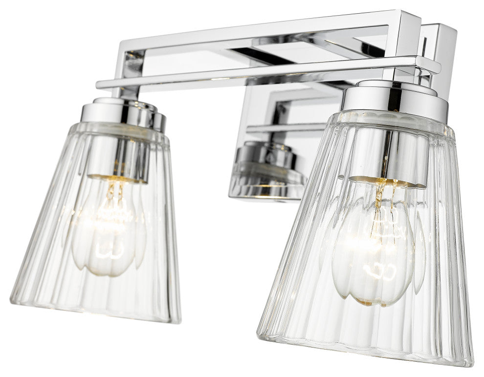 Z-LITE 2-Light Vanity, Chrome