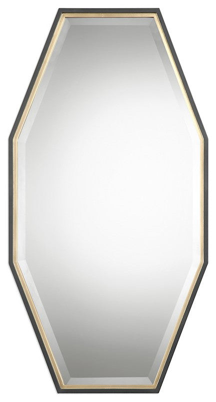 Uttermost Savion Gold Octagon Mirror, 9258