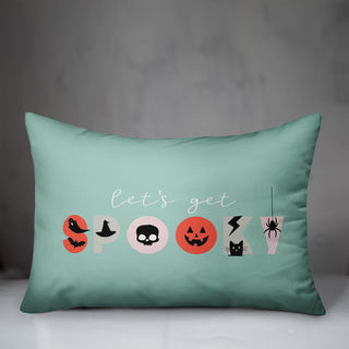 Spooky Type 14x20 Throw Pillow